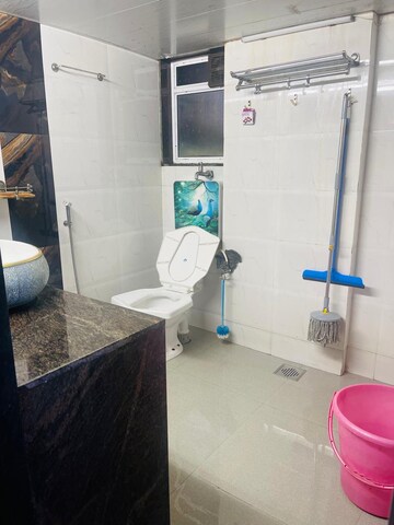 Bathroom in 4 BHK Apartment at Ostwal Asha Deep, Mira Road – for Sale