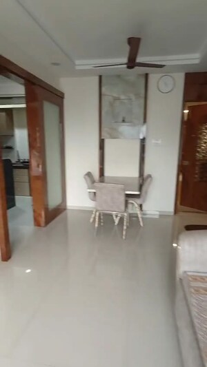 Bathroom in 1 BHK Apartment at Marathon Eminence, Mulund West – for Sale