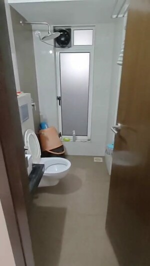 Bathroom in 1 BHK Apartment at Marathon Eminence, Mulund West – for Sale