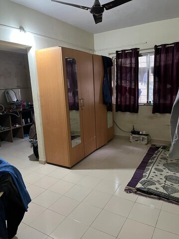 Living Room in 1 RK Apartment at Kumar Mahatma Society, Kothrud – for Rent