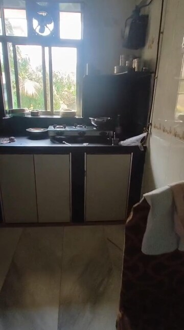 Kitchen in 2 BHK Apartment at Sandeep Society, Goregaon East – for Rent