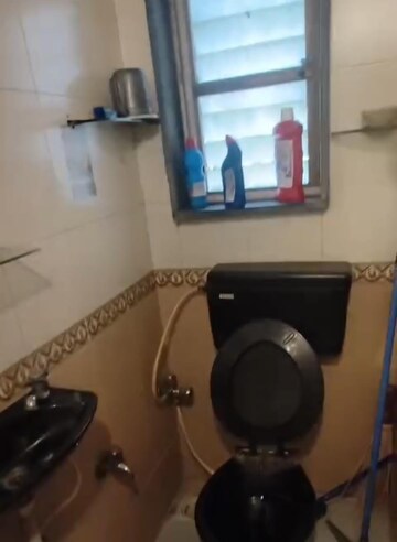 Bathroom in 2 BHK Apartment at Sandeep Society, Goregaon East – for Rent