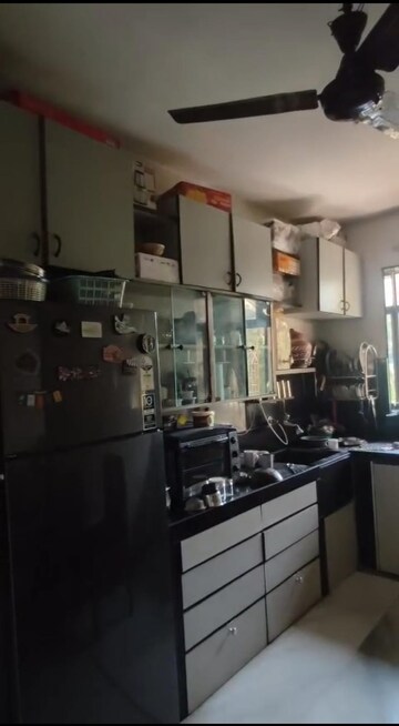 Kitchen in 2 BHK Apartment at Sandeep Society, Goregaon East – for Rent