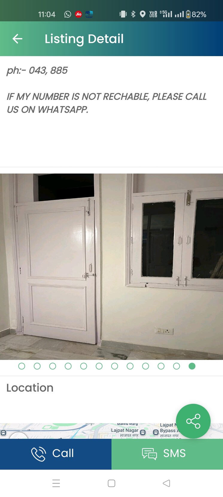 Room, new rajinder nagar 1 Bedroom 450 Sq.Ft. Independent House In New Rajinder Nagar Delhi 8638351