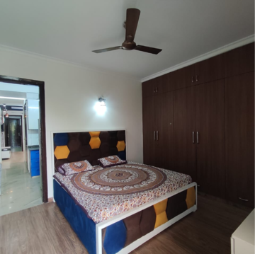 Bedroom in 2 BHK Builder Floor at Malviya Nagar – for Rent