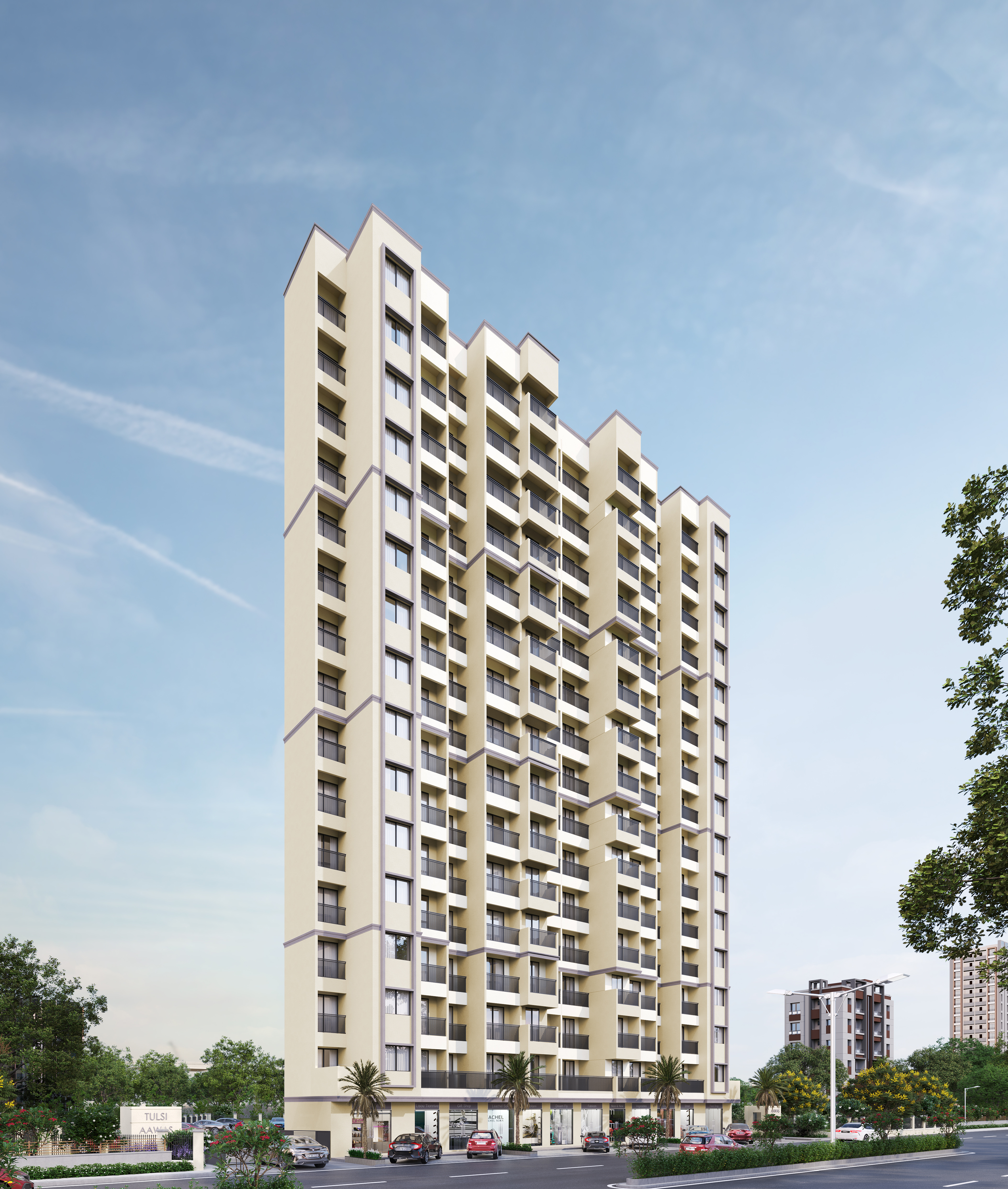 1 BHK + Study Room 400 Sq.Ft. Apartment in Raj Tulsi Aaradhana