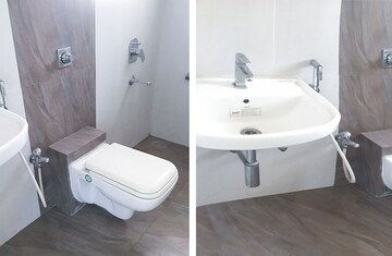 Bathroom in  Pg at Kasarvadavali – for Rent