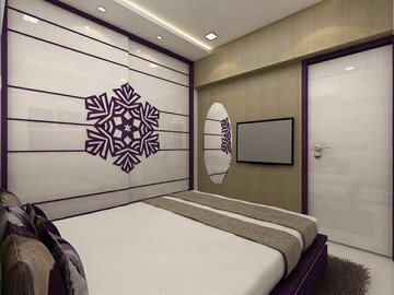 Bedroom in 2 BHK Apartment at Hubtown Rising City, Ghatkopar East – for Sale