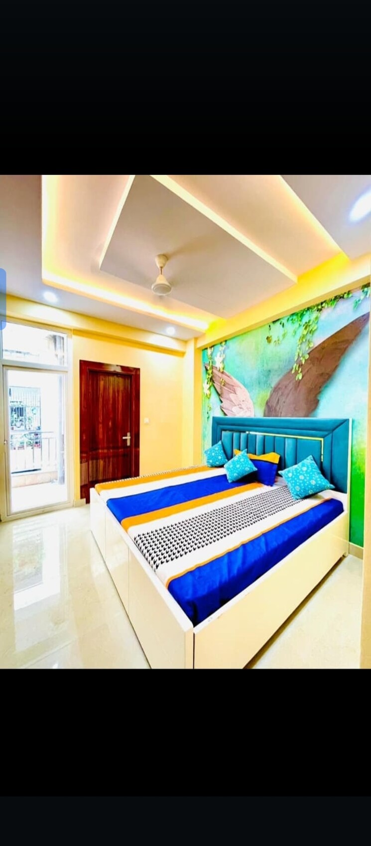 Bedroom, sector 73 1 Bedroom 650 Sq.Ft. Builder Floor In Sector 73 Noida 8638673