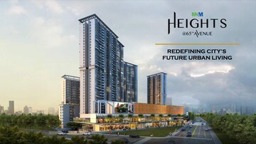3 BHK Apartment – Exterior View View at M3M Heights, Sector 65 - for Rent
