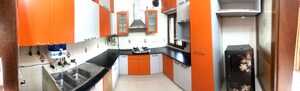 Kitchen in 3 BHK Apartment at Vijayant Enclave, Sector 29 – for Sale