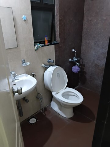 Bathroom in 2 BHK Apartment at Gulmohar Goldcoast, Kharadi – for Rent