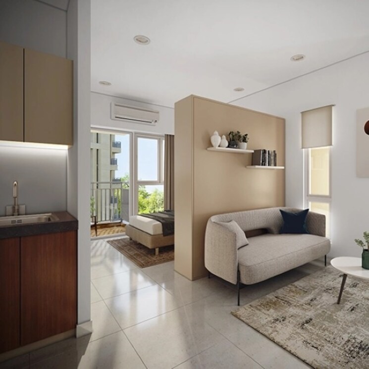 Living Room, godrej-park-ridge 2 Bedroom 625 Sq.Ft. Apartment In Manjari Pune 8633410