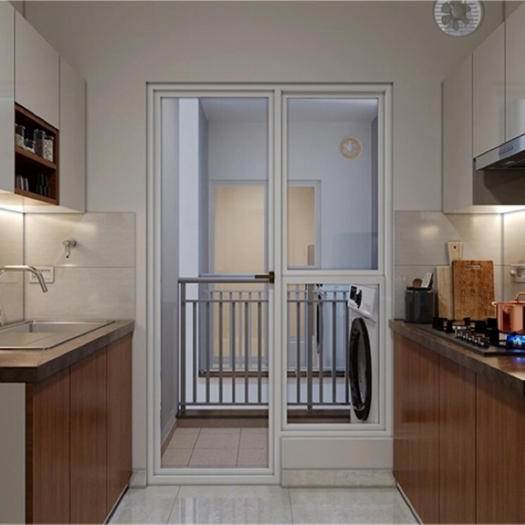 Kitchen, godrej-park-ridge 2 Bedroom 625 Sq.Ft. Apartment In Manjari Pune 8633410