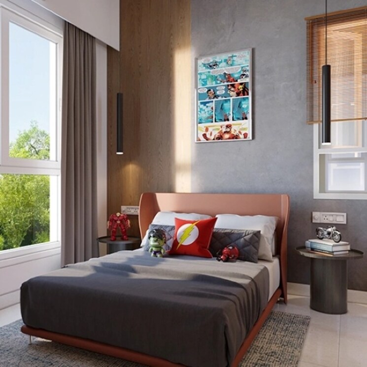 Bedroom, godrej-park-ridge 2 Bedroom 625 Sq.Ft. Apartment In Manjari Pune 8633410