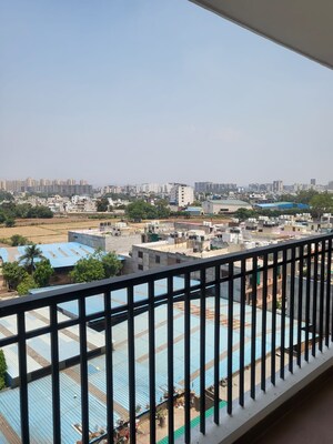 Balcony in 4 BHK Apartment at Paradigm Business Hermitage Park, Dhakoli – for Sale