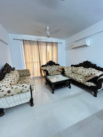 Living Room in 3 BHK Apartment at Maple Heights, Sector 43 – for Rent