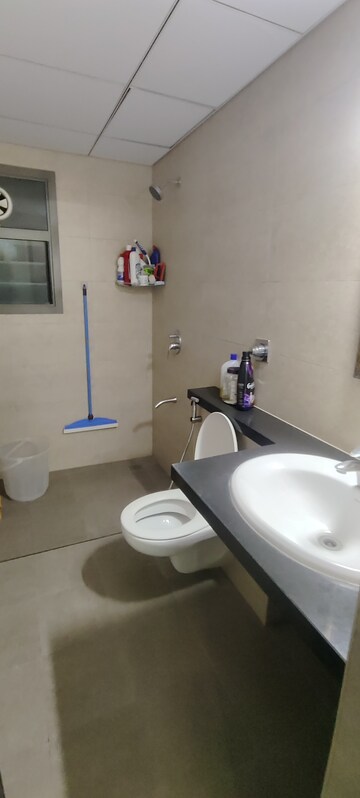 Bathroom in 3 BHK Apartment at Sobha Palm Courts, Kogilu – for Rent