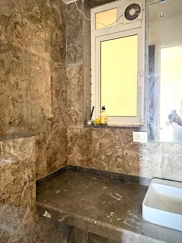 Attached Bathroom in 2 BHK Apartment at LnT Realty Crescent Bay, Parel – for Rent