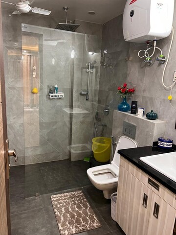 Kitchen in 4 BHK Builder Floor at Ansal Sushant Lok I, Sector 43 – for Rent