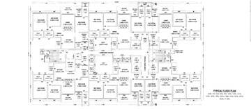 Floor Plan in 3 BHK Apartment at Goel Ganga Imperia, Nibm Annexe – for Sale