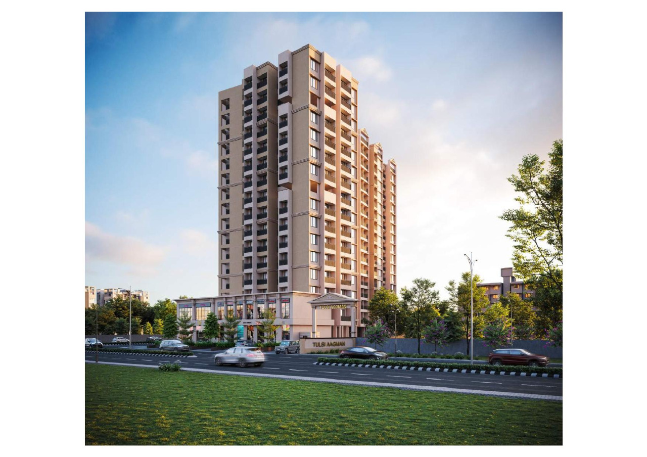 1 BHK + Study Room Apartment For Sale in Raj Tulsi Aawas