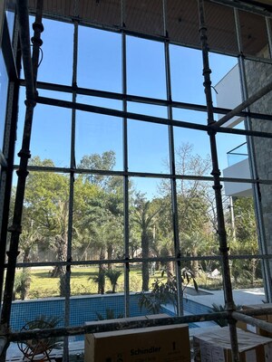 Balcony in 2 BHK Apartment at Charms Castle, Raj Nagar Extension – for Sale