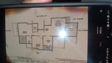 Floor Plan in 2 BHK Apartment at Runwal Seagull, Hadapsar – for Sale