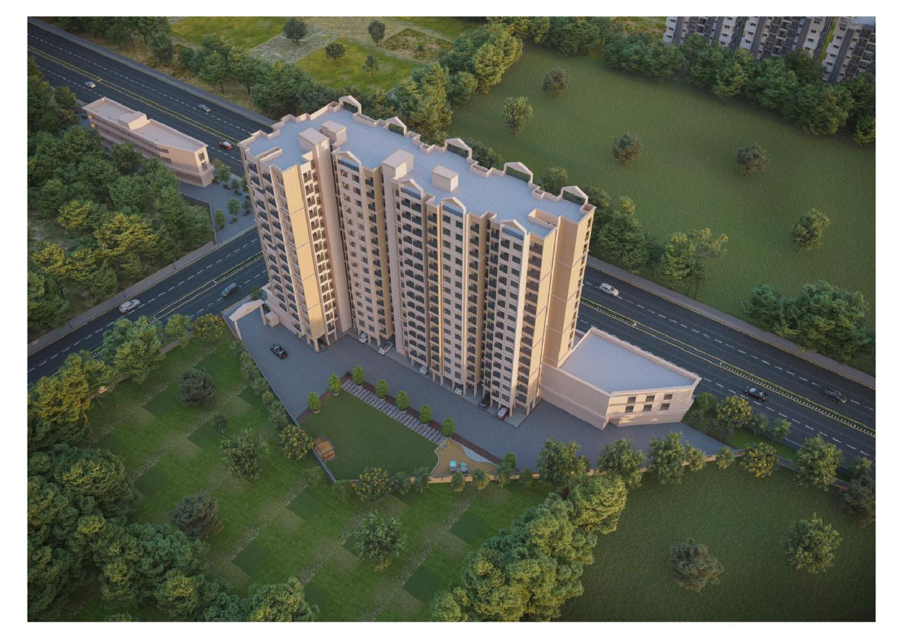 1 BHK + Study Room Apartment For Sale in Raj Tulsi Aanand