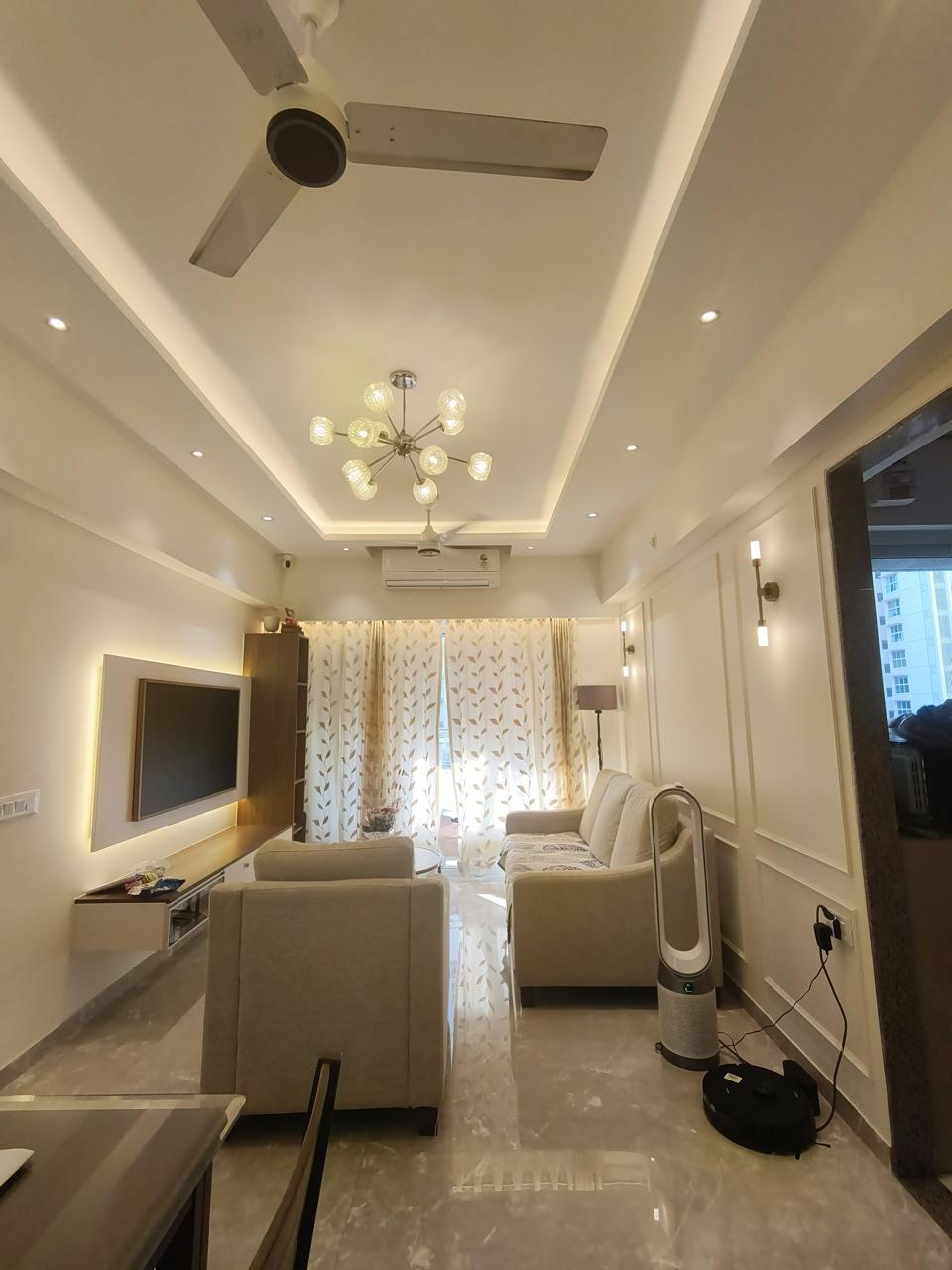 2 BHK + Study Room Apartment For Rent in L&T Emerald Isle