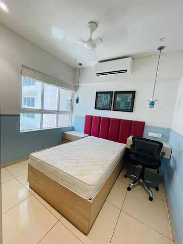 Bedroom in 2.5 BHK Apartment at L & T Emerald Isle Tower 15, Powai – for Rent