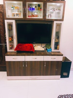 Living Room in 1 BHK Apartment at Neel Sarovar, Andheri East – for Sale