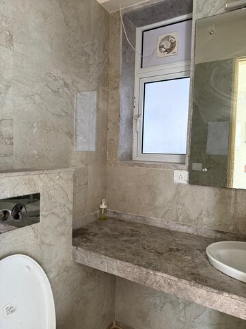 Bathroom in 2 BHK Apartment at LnT Realty Crescent Bay, Parel – for Rent