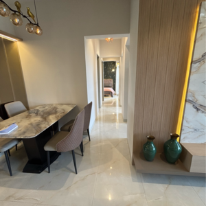 Living Room in 2 BHK Apartment at Raunak Fortuna, Padle – for Sale