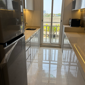 Kitchen in 2 BHK Apartment at Raunak Fortuna, Padle – for Sale
