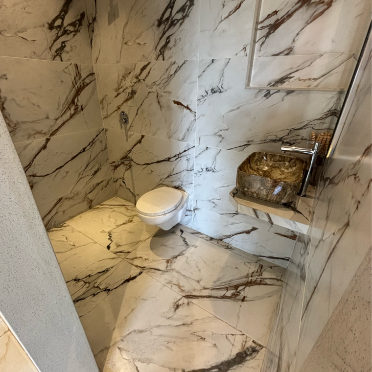 Bathroom, raunak-fortuna 2 Bedroom 525 Sq.Ft. Apartment In Padle Thane 8639273