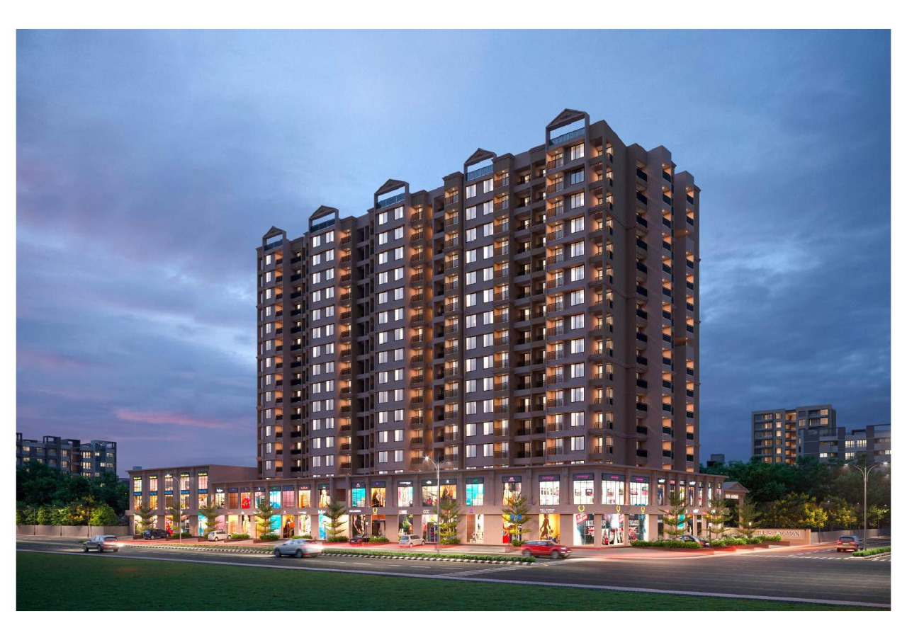 2 BHK + Study Room 493 Sq.Ft. Apartment in Raj Tulsi Aawas