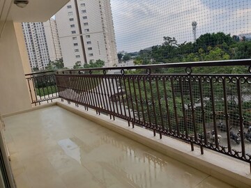 Balcony in 3 BHK Apartment at Hiranandani Lake Verandahs, Bilekahalli – for Rent