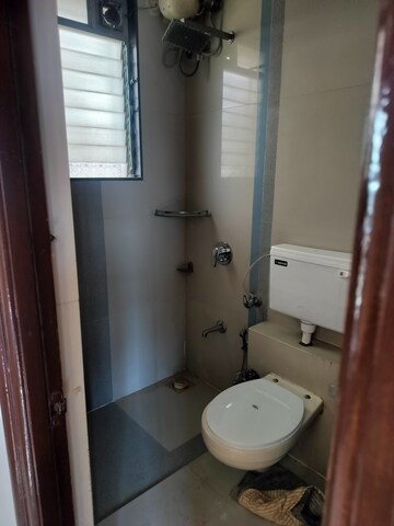 Bathroom in 2 BHK Apartment at Neelsidhi Atlantis, Nerul – for Rent
