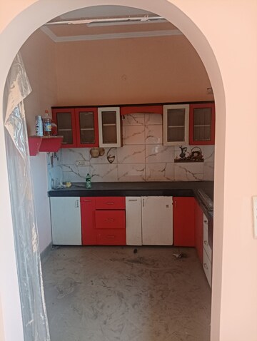 Kitchen in 2 BHK Builder Floor at Dhakoli – for Rent