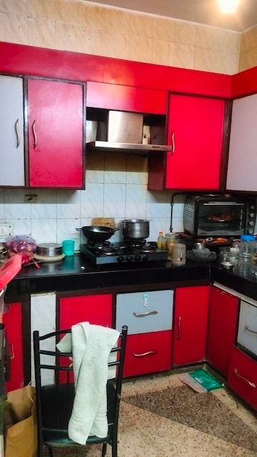 Kitchen in 4 BHK Builder Floor at Sarvodaya Enclave – for Rent
