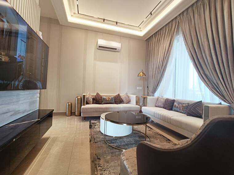 Living Room, kharar road 3 Bedroom 1995 Sq.Ft. Apartment In Kharar Road Mohali 8639588