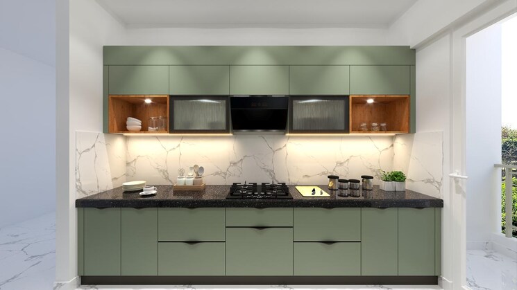 Kitchen, m3m-soulitude 3 Bedroom 1620 Sq.Ft. Apartment In Sector 89 Gurgaon 8639626