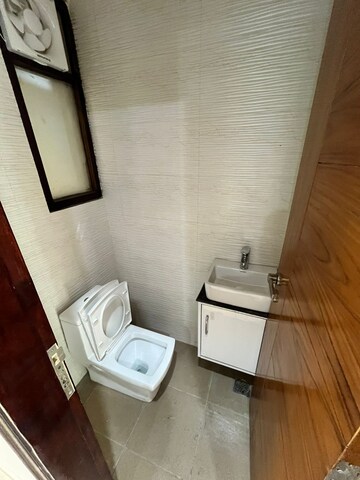 Bathroom in 4 BHK Builder Floor at Palam Vihar Residents Association, Palam Vihar – for Sale