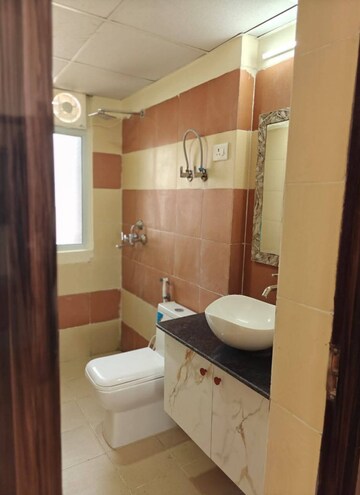 Bathroom in 2 BHK Apartment at Mahagun Mywoods, Sector 16c Greater Noida – for Rent