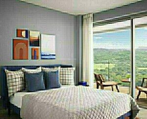 Bedroom in 2.5 BHK Apartment at Oberoi Realty Splendor, Andheri East – for Sale