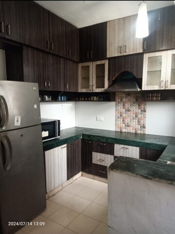 Kitchen in 2 BHK Apartment at Omaxe Heights, Sector 86 – for Rent