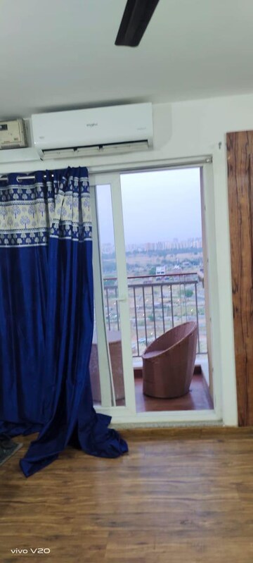 Balcony in 3 BHK Apartment at Rishita Manhattan, Gomti Nagar – for Rent