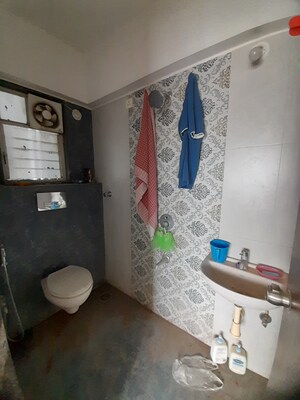Bathroom in 1 BHK Apartment at Shree Sankalp The Legend, Hinjewadi – for Sale