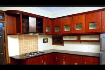 Kitchen in 3 BHK Apartment at Dhakoli – for Rent